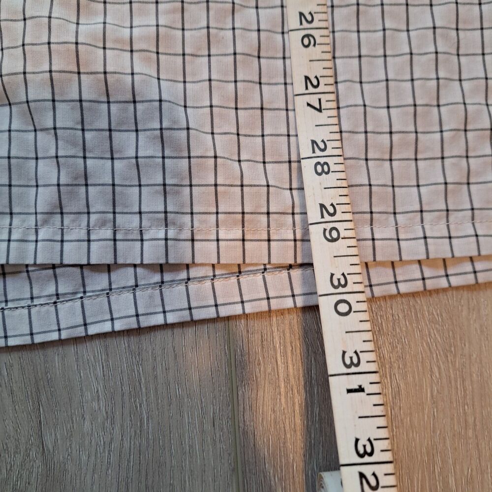 5.11 Tactical Series Mens XL Short Sleeve Snap Shirt Windowpane Zip Pocket - Picture 10 of 11